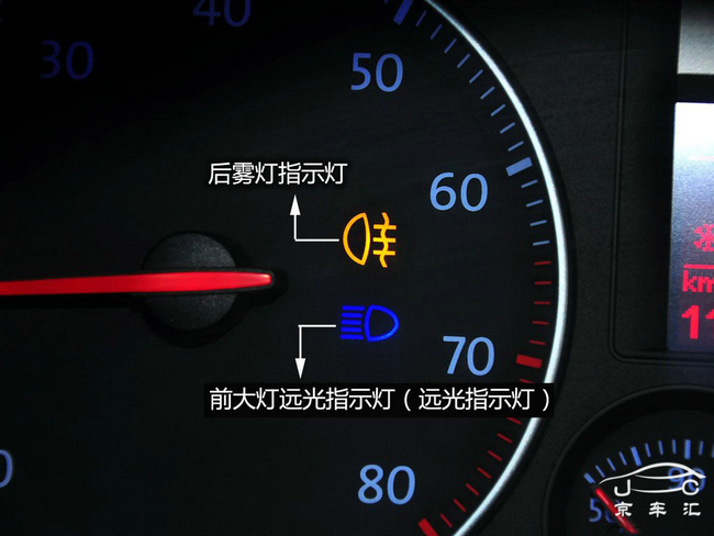京车汇-大众车系常用指示灯功能解读